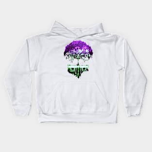 Pink tree Kids Hoodie